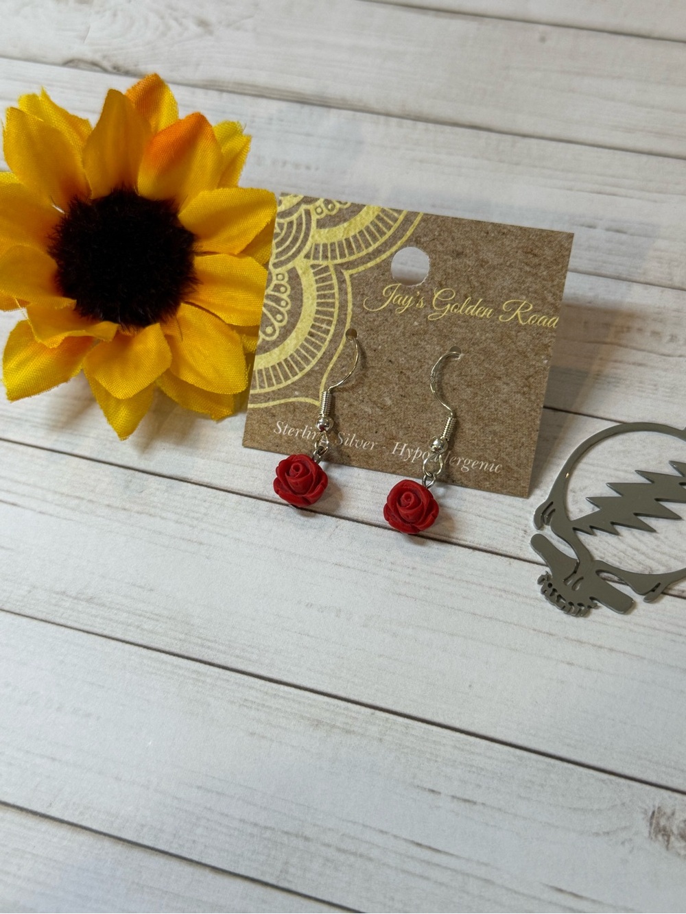 Rose Earrings!🌹